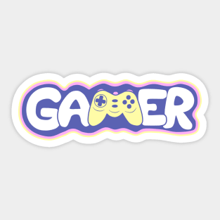 Gamer (Pastels) Sticker